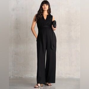 Seraphine Classic Black Jumpsuit - Maternity